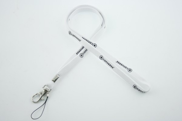 custom Tubular lanyard screen printed lanyard