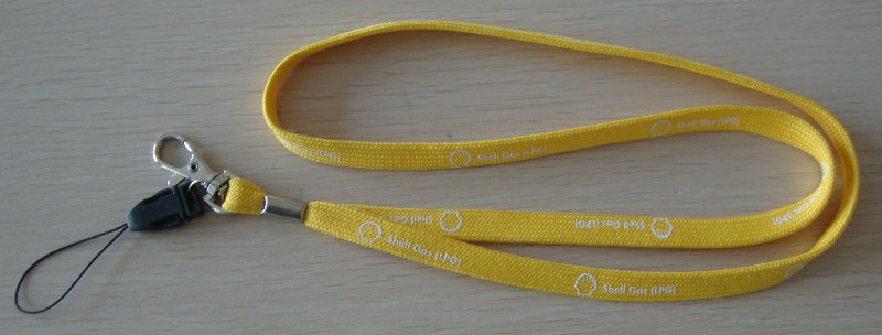 custom Tubular lanyard screen printed lanyard